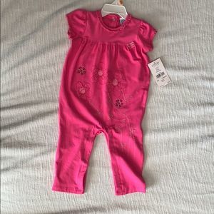 3/$15 NWT LittleMe Flower romper 12M